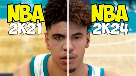 Evolution Of Lamelo Ball In Nba K Games Nba K Nba K Last Gen