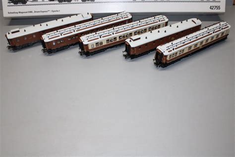 Märklin 42755 Schnellzugwagen Set Orient Express CIWL Epoche I Spur H0