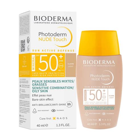 Bioderma PhotoDerm Nude Touch 50 FPS Tono Claro 40 Ml Farmacia Soriana