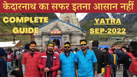 KEDARNATH TREK Complete Guide Budget Stay Experience GAURIKUND TO