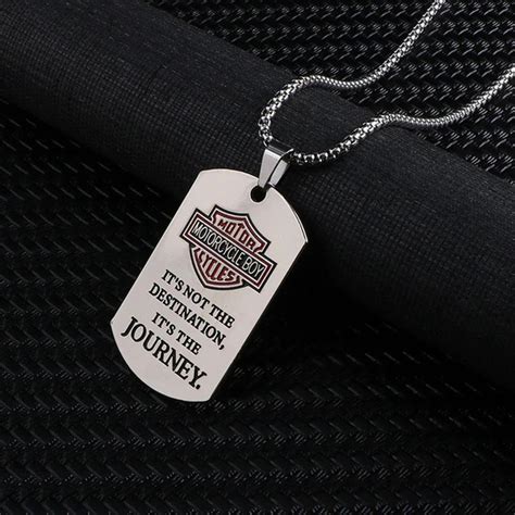 Harley Davidson Stainless Steel Motorcycle Necklace – CreatedOnSun