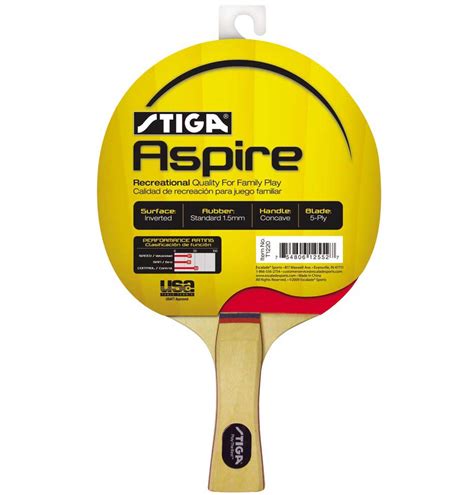 Stiga Aspire table tennis Racket - DiscountTableTennisShop