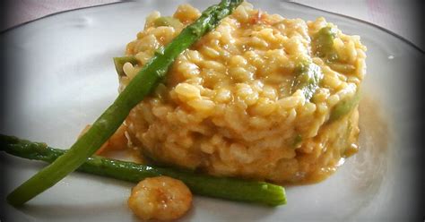 Risotto De Gambas Y Espárragos Verdes ¡una Deliciosa Receta Auries