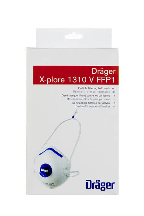 Dräger FFP1 Atemschutzmaske X plore 1310 V FFP1 NR D