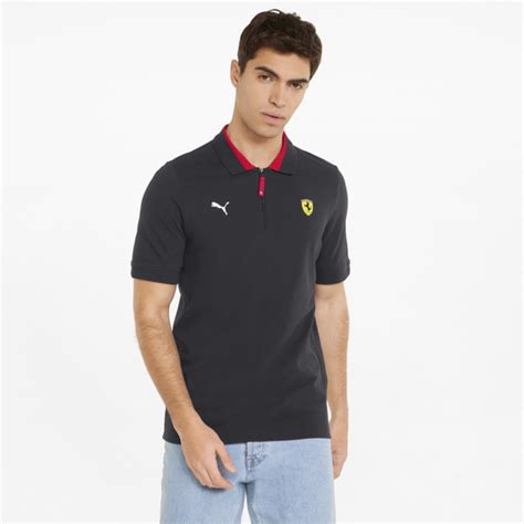 Koszulka polo męska Puma FERRARI RACE czarna 53374701 Sportroom pl