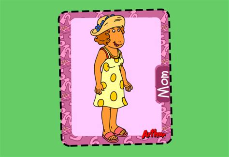 Trading Card Mrs. Read | Kids Coloring Pages | PBS KIDS for Parents