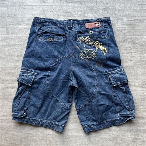 Vintage Y2k Baggy Skater Hip Hop Jorts Great Depop