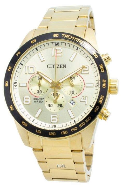 Montre Citizen AN8163 54P tachymètre à quartz pour hommes France