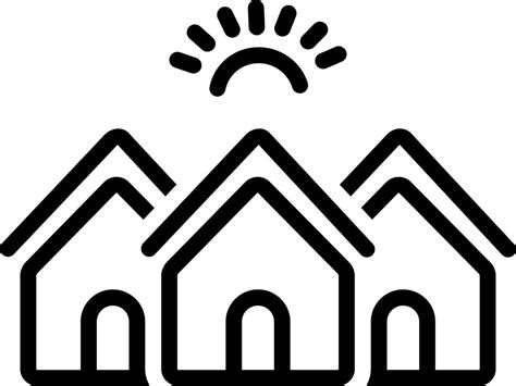 Line Icon For Housing 14065494 Vector Art At Vecteezy