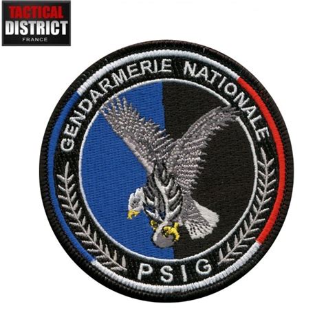 Ecusson PSIG Gendarmerie Nationale