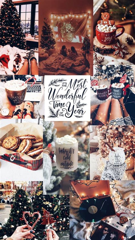 23 Christmas Collage Wallpaper Ideas The Most Wonderful Time Of The