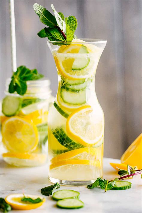 Cucumber Lemon Water Easy Weeknight Recipes