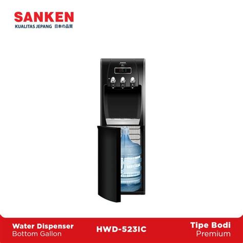 Promo Sanken Dispenser Galon Bawah Hwd C Ic Hitam Cicil X