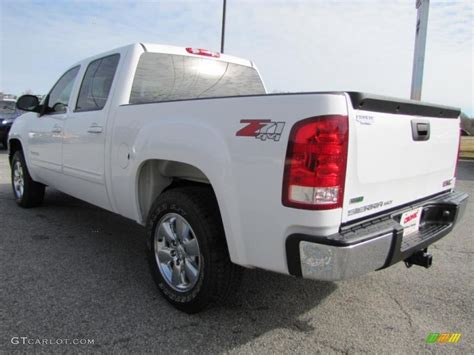 Summit White 2010 Gmc Sierra 1500 Slt Crew Cab 4x4 Exterior Photo