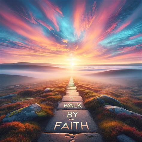 📖 Walk By Faith 👣 | Walk by faith, Faith in god, Jesus pictures