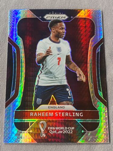 Panini Prizm World Cup Qatar Hyper Prizm Raheem Sterling Ebay