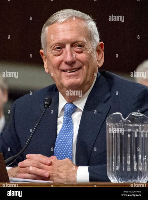 United States Marine Corps General James N Mattis Retired Testifies