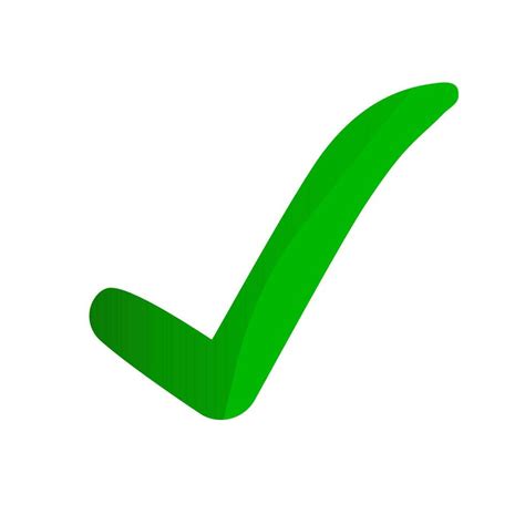 Modern green checkmark icon. Decision or good mark. Vector. 26530205 ...