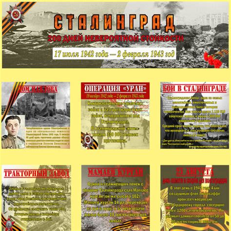 Интерактивный плакат Сталинградская битва "Сталинград"
