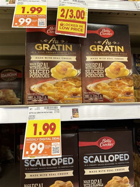 Betty Crocker Boxed Potatoes As Low As 99¢ Kroger Krazy