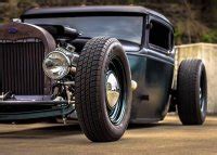 FORD MODEL A COUPE CHOPPED CHANNELED HOT ROD The H A M B