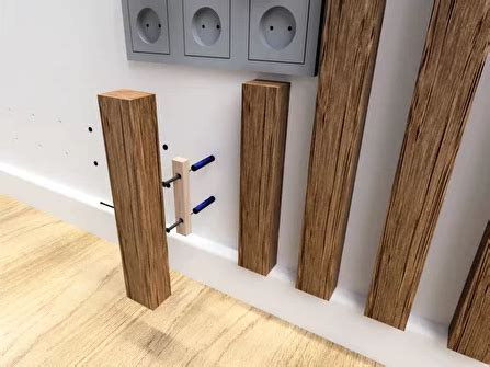 Декоративные деревянные рейки для стен и потолка | Рейки из ясеня ...