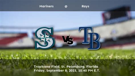 Rays Vs Mariners Predictions Picks And Odds September 8 2023