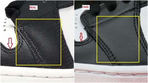 Fake Air Jordan 1 Track Red 6 Rings Spotted Quick Ways To Identify Them