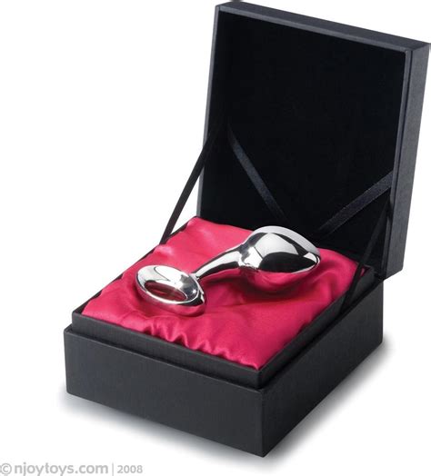 Njoy Pure Plug Large Buttplug Sex Toy Metaal Zilver Bol