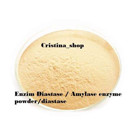 Jual Enzim Diastase Amylase Enzyme Powder Diastase 35 Gram Shopee