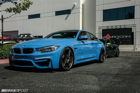 2015 BMW M4 In Yas Marina Blue Takes On Tasteful Aftermarket Transformation