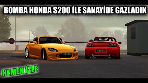 LFS HONDA S2000 MODU İLE SANAYİDE GAZLADIK LİNK 2023 YENİ YouTube