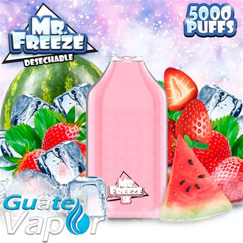 Mr Freeze Pod Desechable Puffs Guatevapor