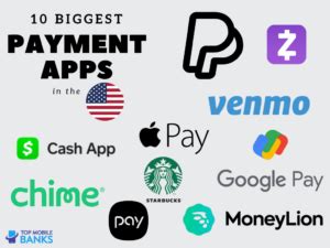 10 Biggest Mobile Payment Apps Dominating In The US In 2023