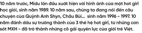 năm và hot girl hàng đầu Từ cơn sốt MXH trở thành những cô gái quyền lực của giới trẻ Việt