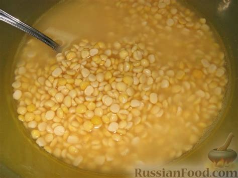 Рецепт: Суп гороховый с мясом на RussianFood.com