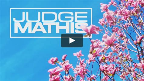 Judge Mathis Spring 21 On Air Campaign Mathis Spring Generic 2021 On