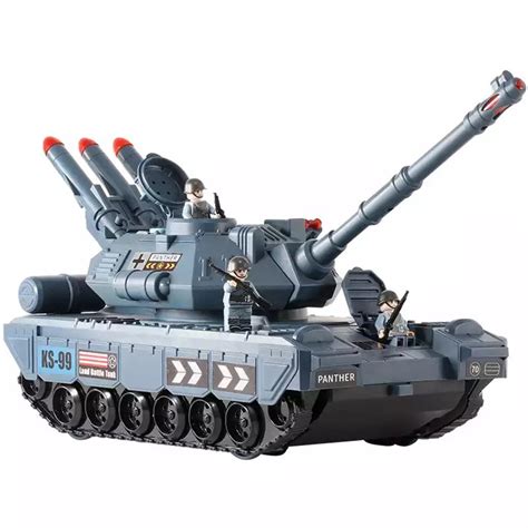 Toy Tank Car Music Story Simulation Tanque Militar Trilha In Rcia