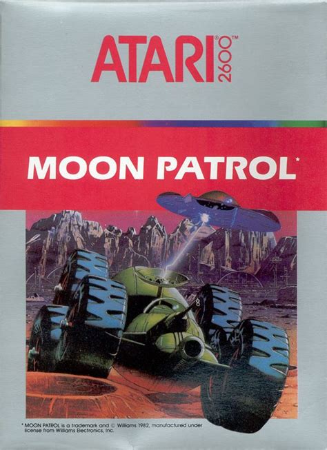 Moon Patrol for Atari 2600 (1983) - MobyGames