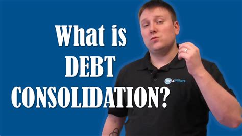 How Does Debt Consolidation Work Pillars Halifax Youtube