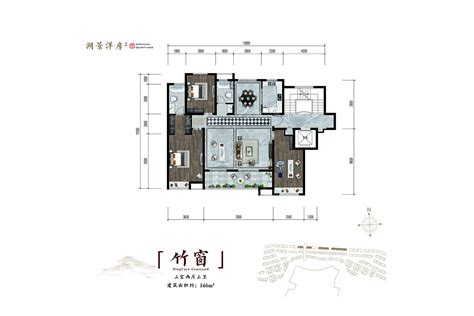 滁州定远院子4室2厅3卫户型图 滁州楼盘网