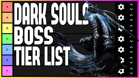 Dark Souls 1 Boss Tier List Youtube