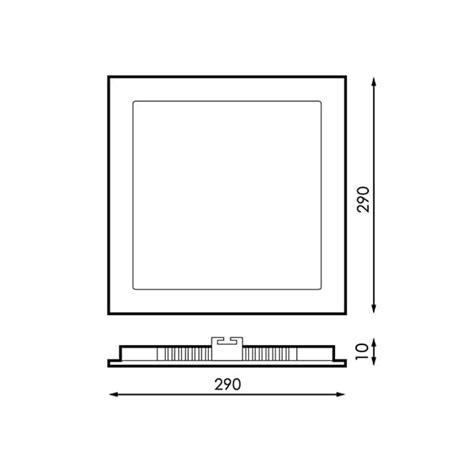 Downlight Cuadrado