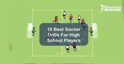 10 Best Soccer Drills For High School Players - Sporterworld