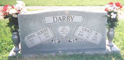 John Albert Darby 1900 1987 Find A Grave Memorial