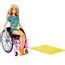 Poup E Barbie Articul E Avec Fauteuil Roulant Barbie Fashionistas