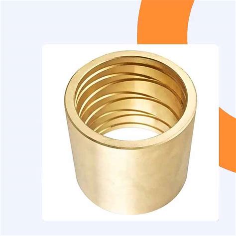 Bronze Bushing Manufacturer Casting Sliding Sleeve Flange Copper Brass Bushings Cnc Machining