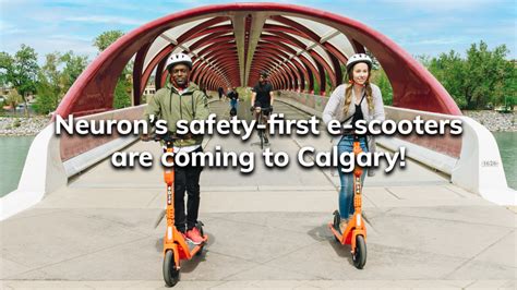 Neuron’s safety-first e-scooters are coming to Calgary! : Neuron Mobility