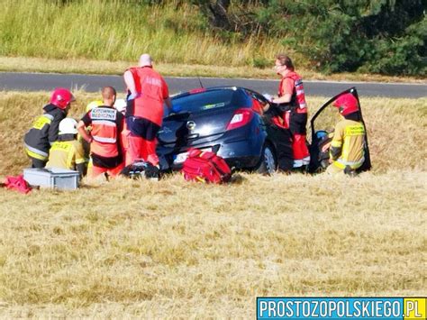 Wypadek Na Obwodnicy Opola Na Wysoko Ci Turawa Park Zdj Cia