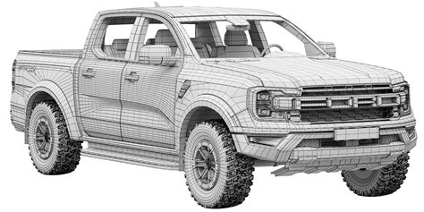 Ford Ranger Raptor 3d Model By Zifir3d